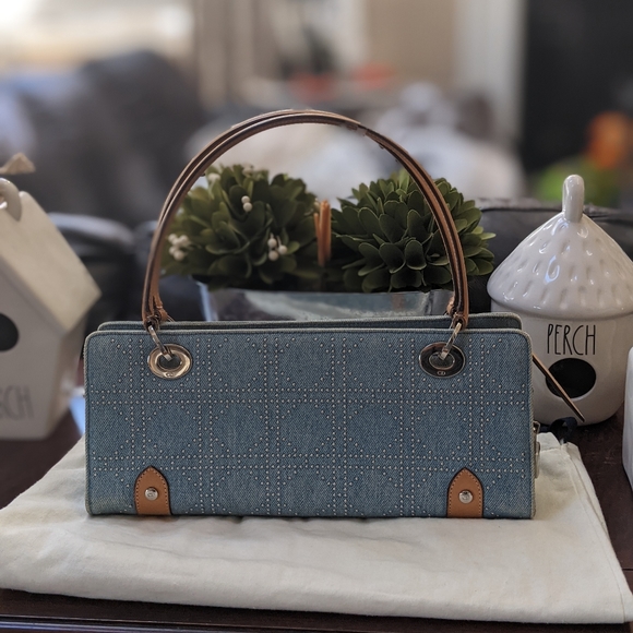 Dior Lady Dior West East Denim studded - Picture 3 of 17